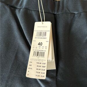 Elegant Navy Women's Ankle Pants by Betty Barclay